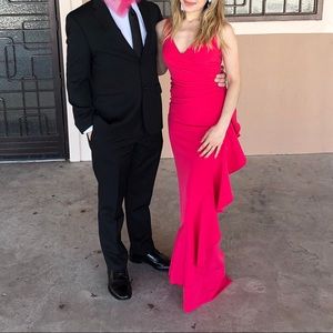 Size 0 Vince Camuto Long Formal Ruffle dress